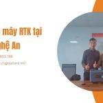 Bàn giao máy RTK tại tỉnh Nghệ An