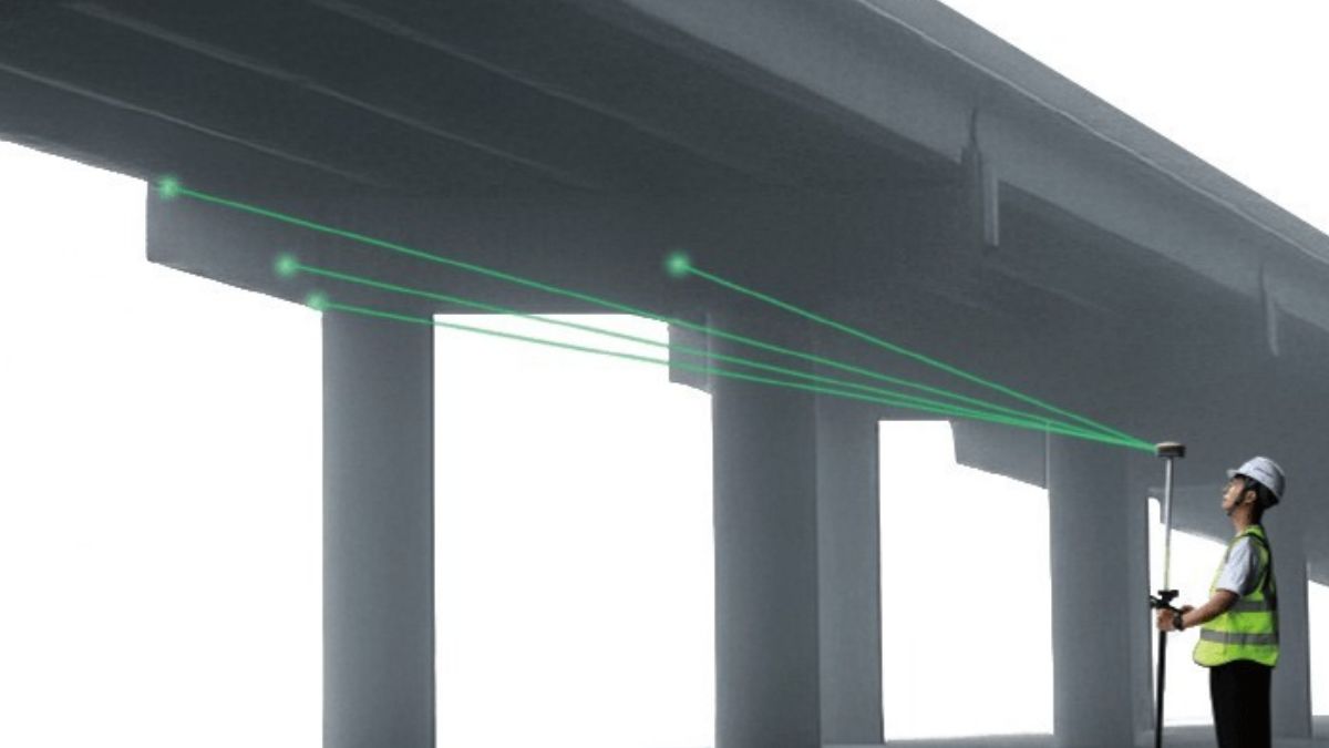 công nghệ laser trên máy RTK