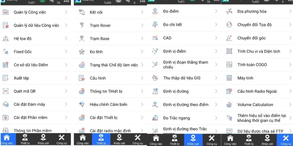 Hướng dẫn sử dụng máy RTK E-Survey