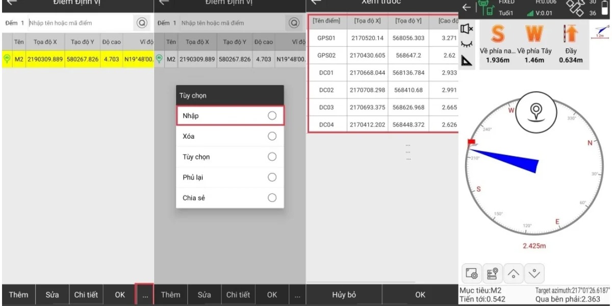 Hướng dẫn sử dụng máy RTK E-Survey