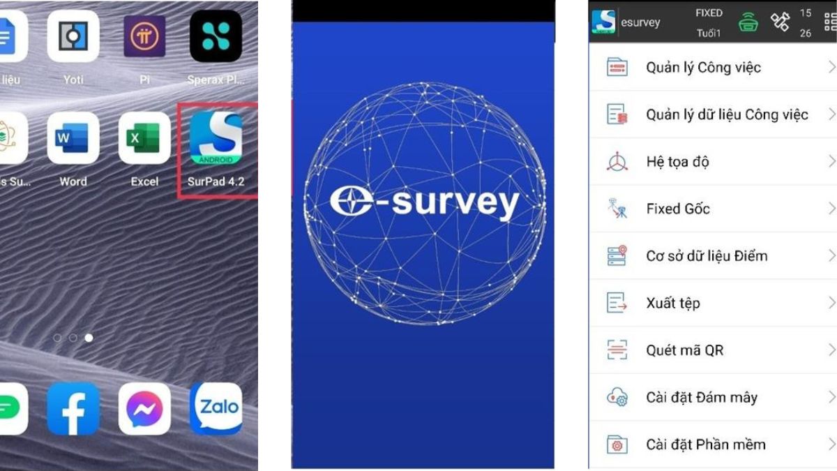 Hướng dẫn sử dụng máy RTK E-Survey