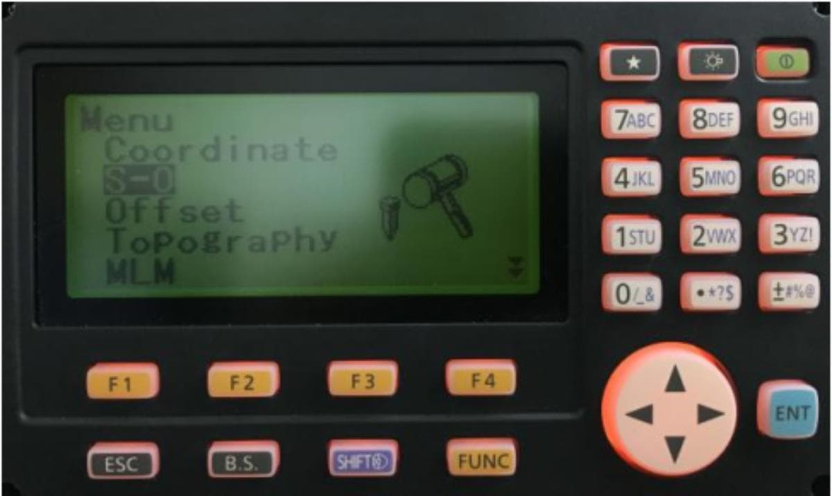 Bố trí điểm trên máy toàn đạc điện tử Topcon ES-GM