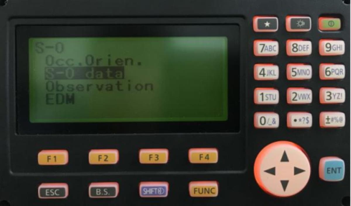 Bố trí điểm trên máy toàn đạc điện tử Topcon ES-GM