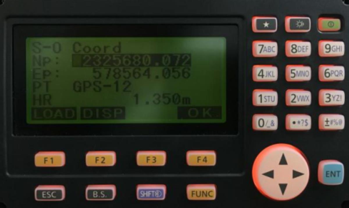 Bố trí điểm trên máy toàn đạc điện tử Topcon ES-GM