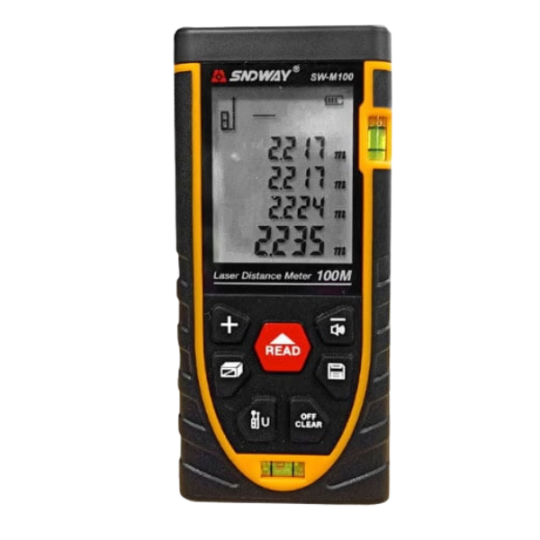 Máy đo khoảng cách Laser SNDWAY SW-M100 100m tia đỏ