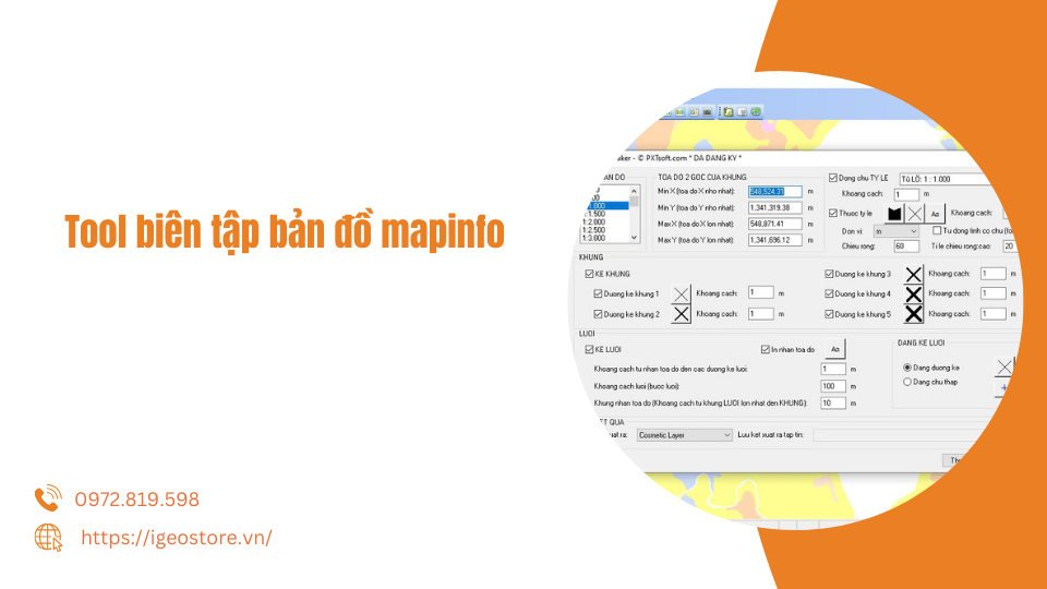 Tool biên tập bản đồ MapInfo – Giải pháp tối ưu cho công tác chỉnh sửa bản đồ chuyên nghiệp